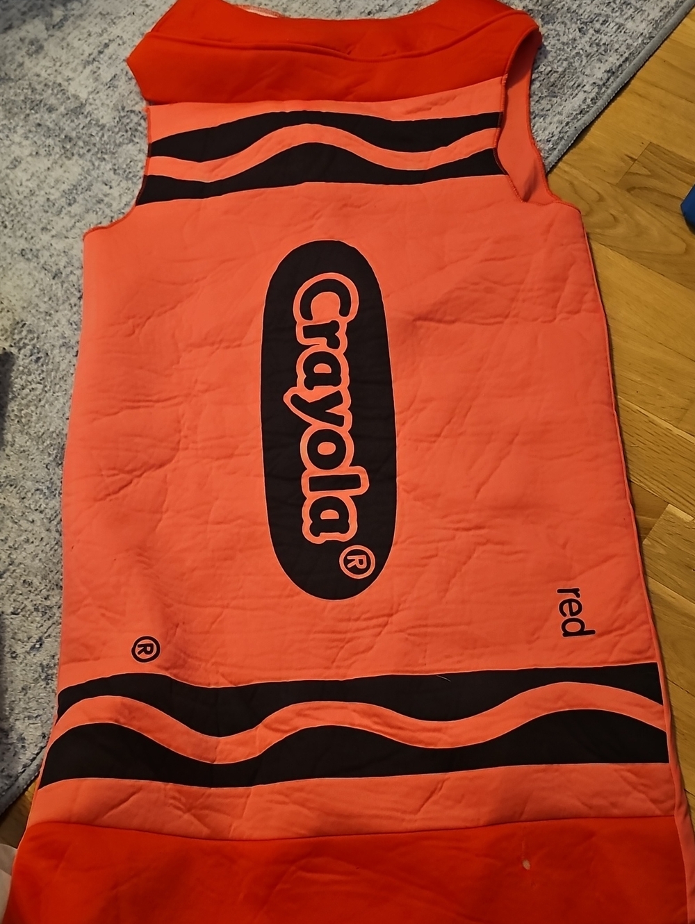 Crayola Red Adult Crayon Costume
